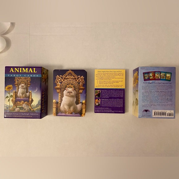 Animal Tarot Cards: A 78-card Deck and Guidebook – October 3, 2017 Hay House - Picture 3 of 4